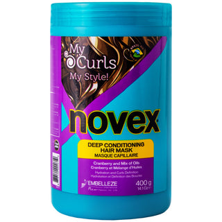 NOVEX My Curls, Maschera per capelli nutriente in profondità, 400 g