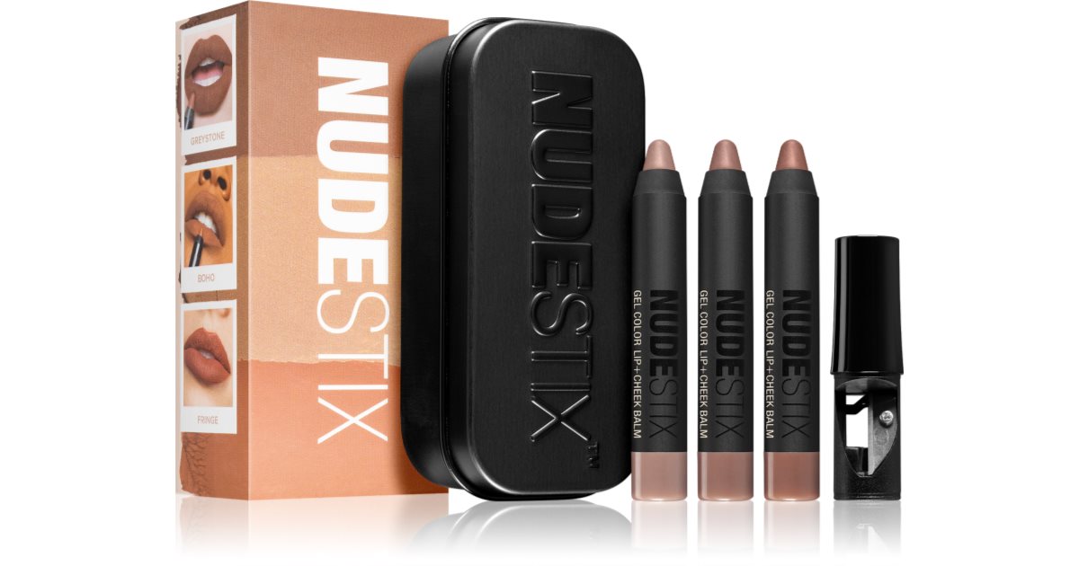 Nudestix مجموعة الشفاه العارية الصغيرة