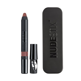 Nudestix, Intenzivně matná, tužka na rty a tvářenka 2 v 1, Entice, 2,8 g