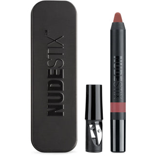 Nudestix, Intenzivně matná, tužka na rty a tvářenka 2 v 1, Purity, 2,5 g
