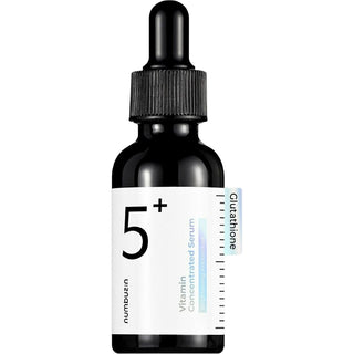 Numbuzin Siero concentrato di vitamine n. 5+, schiarente, per il viso, 30 ml