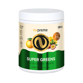 Nupreme Super Greens Mango & Maracuja ORGANIC 130 g
