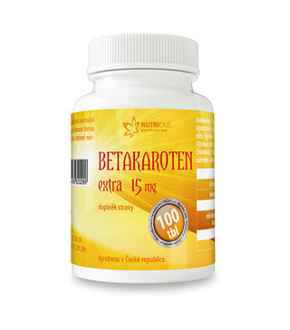 Nutricius Beta-Carotene Extra 15 Mg 100 Compresse