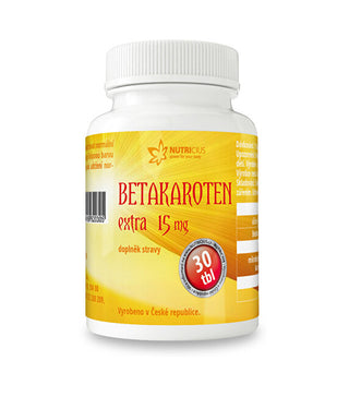 Nutricius Beta-Carotene Extra 15 Mg 30 Compresse