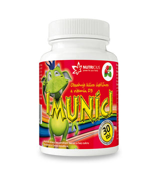 Nutricius Immune Supporters - Funghi Ostrica Con Vitamina D Per Bambini 30 Compresse