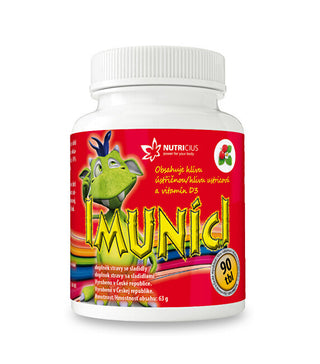 Nutricius Imuníci – Funghi Ostrica Con Vitamina D Per Bambini 90 Pastiglie