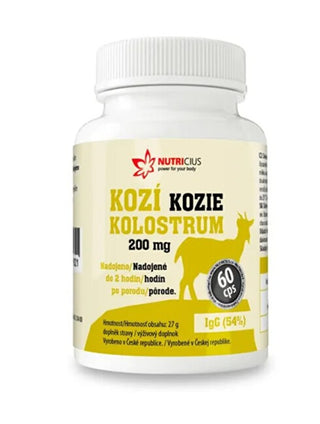 Nutricius Colostro Di Capra 200 Mg Igg 54% 60 Capsule