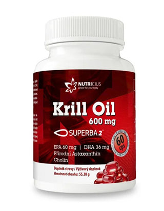 Nutricius Olio Di Krill 600 Mg Superba2 60 Capsule