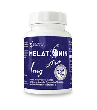 Nutricius Melatonin extra 1 mg 250 tablets