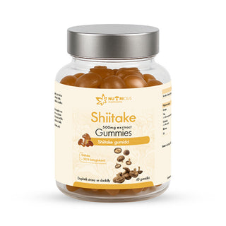 Nutricius Shiitake gummies 500 mg 60 pieces
