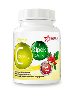 Nutricius Vitamina C 1000 Mg + Rosa Canina 50 Mg 90 Compresse