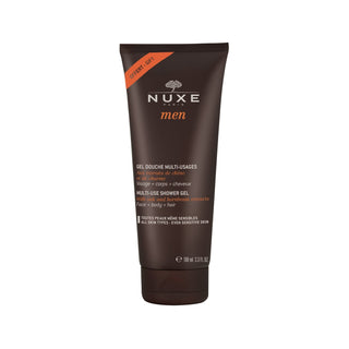 Nuxe, Gel de banho multiuso masculino para todo o corpo, todos os tipos de pele, 100ml
