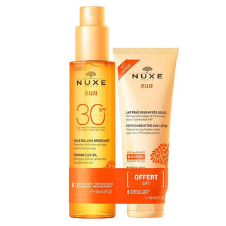 Nuxe Sonnenbräunungs-Solaröl LSF 30 150 ml + KOSTENLOSE frische Aftersun-Milch 100 ml