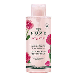 Nuxe Very Rose Acqua Micellare Detergente Per Tutti i Tipi di Pelle 750 ml
