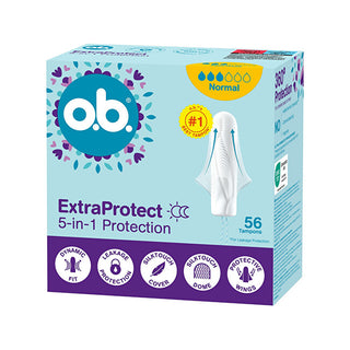 O.b. Extra Protect Normal Tampons - Variant: 56 ks