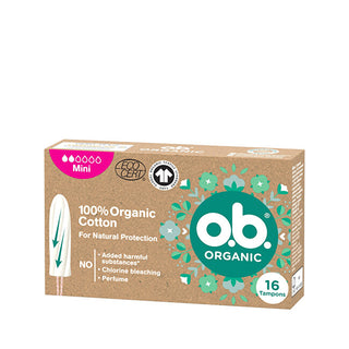 O.b. Organic Mini Tampons - Variant: 16 ks