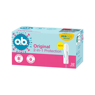 O.b. Original Normal Tampons - Variant: 32 ks