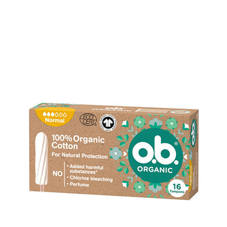 O.b. Organic Normal Tampons - Variant: 16 pcs