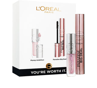 L'Oréal Paris Set Regalo Di Cosmetici Decorativi Per Occhi E Labbra