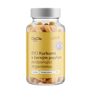 Olaola Curcuma Bio Con Pepe Nero A Sostegno Dell'Organismo 90 Capsule