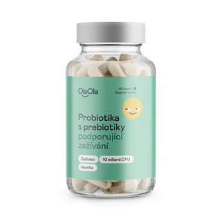 Olaola Probiotics con prebiotics to support digestion 60 capsule