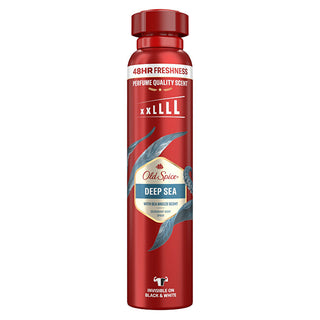 Old Spice Desodorante en Spray Deep Sea (Desodorante en Spray Corporal) 250 Ml 