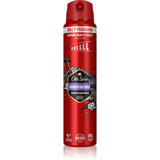 Old Spice Desodorante en Spray Nightpanther (Desodorante en Spray Corporal) 250 Ml 