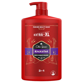 Old spice Gel doccia 3 in 1 Rockstar Corpo, Capelli, Viso - Volume: 1000 ml