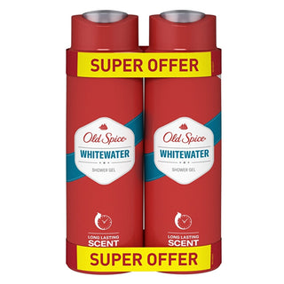 Old Spice Whitewater Duo Gel Doccia 2 X 400 Ml