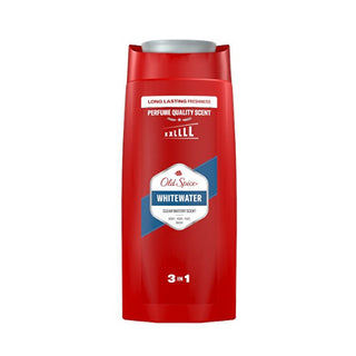 Old Spice Gel Doccia Per Uomo Whitewater (Detergente Corpo-Capelli-Viso) - Volume: 1000 Ml