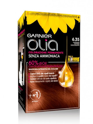 Garnier Olia Tinta Permanente Per Capelli Castano Cioccolato Chiaro N 6_35