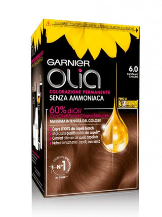 Garnier أوليا صبغة دائمة بني فاتح رقم 6 