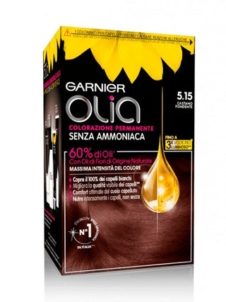 Garnier أوليا صبغة دائمة بني غامق 5_15 
