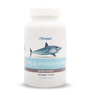 Olimpex s. r. o. Shark liver oil 180 + 20 capsules free