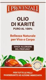 I Provenzali Olio Di Karite Puro Al 100% Per Tutte Le Pelli 100 Ml