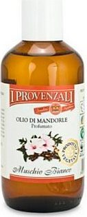 I Provenzali زيت اللوز المعطر بالمسك الأبيض - زيت للجسم 200 مل 
