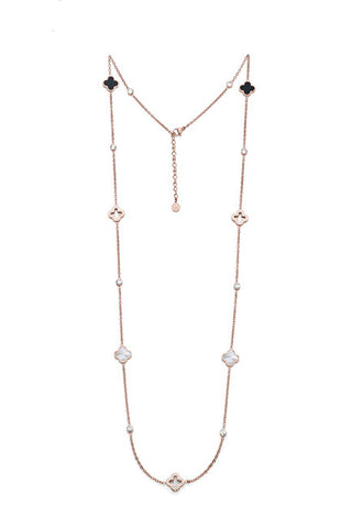 Oliver Weber Collana Lunga Di Lusso Con Zirconi Cubici Delight Freedom 12377Rg