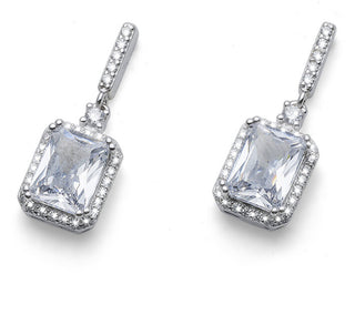 Oliver weber Fashion Orecchini with clear cubic zirconia Plumnus 23061