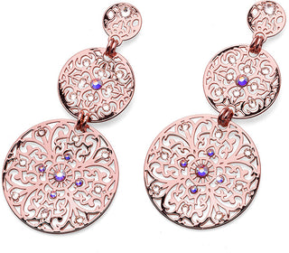 Oliver weber Pink gilded Orecchini with crystal Orient 22777RG