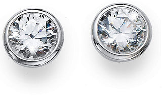 Oliver Weber Pendientes de plata con cristales Basic 62072 