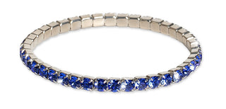 Oliver Weber Bracciale Tennis Con Cristalli Blu Scuro Euphoria 32419 Sap