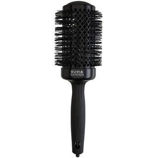 Olivia Garden Expert Blowout Shine Spazzola per capelli neri 55 mm