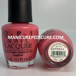 Opi Smalto NL E73 Suzi's Hungary Again! 15ml — Smalto per unghie