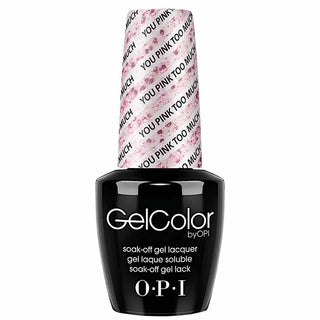 Opi Gel Color Smalto Semipermanente GC G40 You Pink Too Much 15 ml