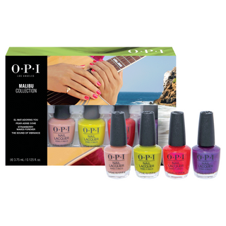 Sarja, Opi, Malibu, Geeliefekti, kynsilakka, 4 kpl, 3,75 ml