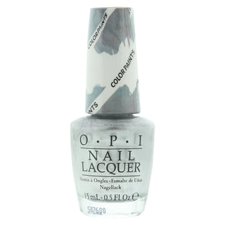 Opi Silver Canvas Undercoat metallizzato smalto per unghie OSC72NLP19 Silver Canvas 15 ml