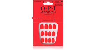 Opi Xpress-On Artificial Nails Iconic Tones Cajun Shrimp 30 U
