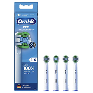 Oral b Precision Clean EB20 replacement brush heads 4 pcs.