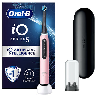 Oral b iO 5 Series Pink Electric Toothbrush