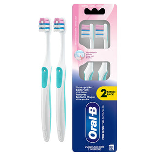 Oral b Pro-Sensitive Soft Toothbrush 2 pcs